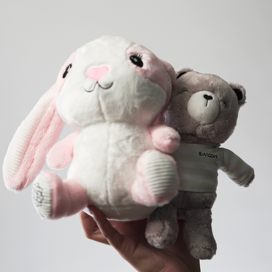 Set duo peluches bianochy