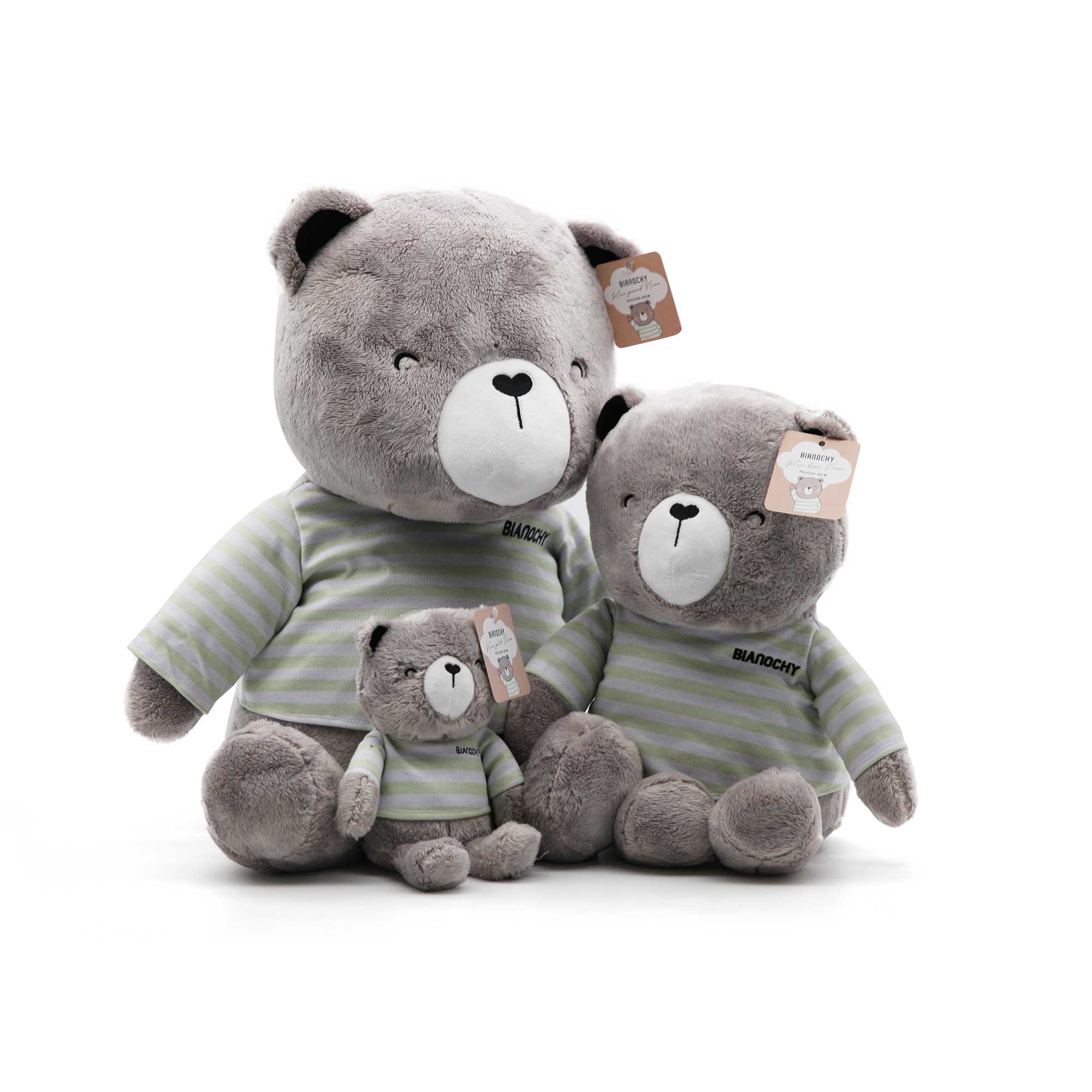 set peluches mon beau nono bianochy