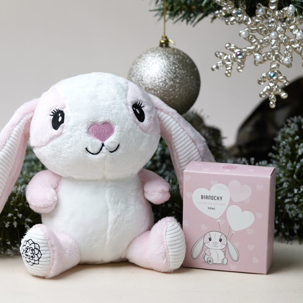 Peluche bebe best sale lapin