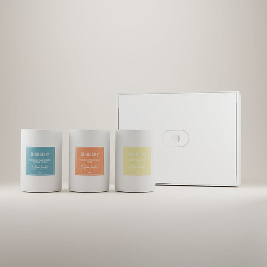 Coffret cadeaux mini bougies