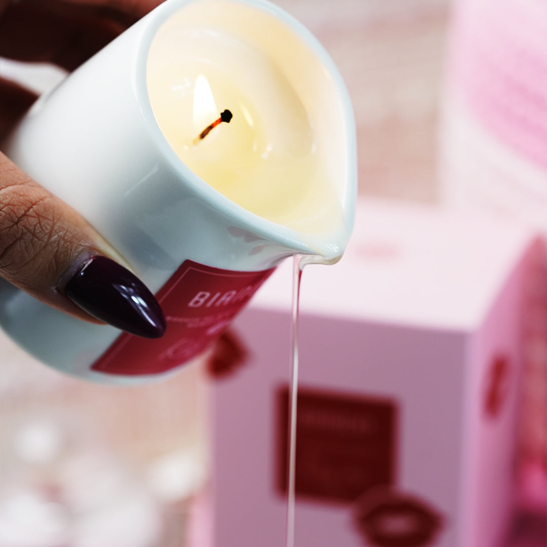 Bougie de massage – kiss me