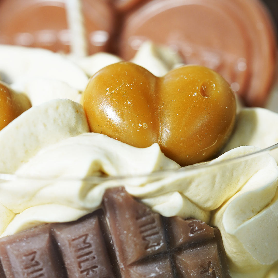 Bougie gourmande mousse choco