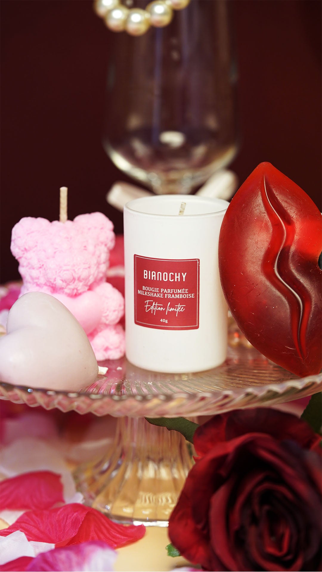 Coffret gourmand de Saint Valentin