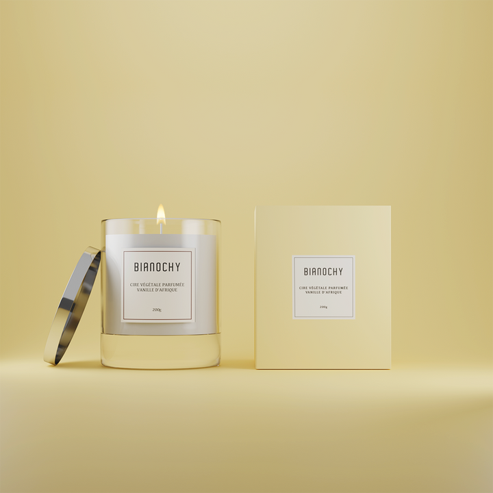 bougie parfumée vanille d'afrique