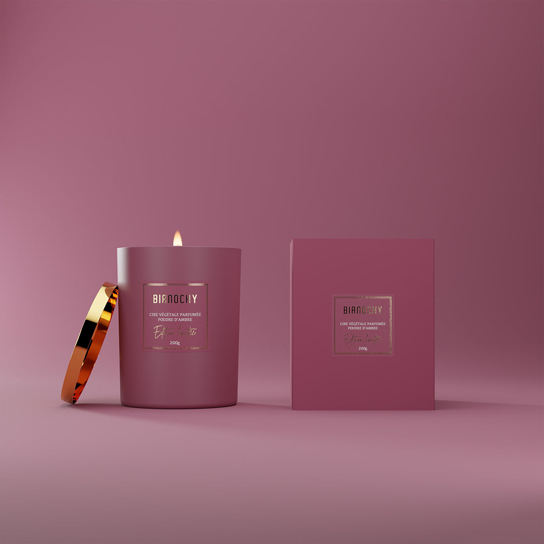 Bougie Poudre d’Ambre