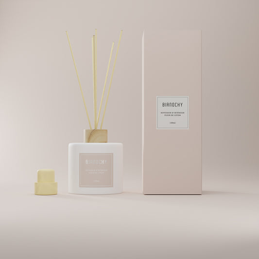 Diffuseur de parfum fleur de coton