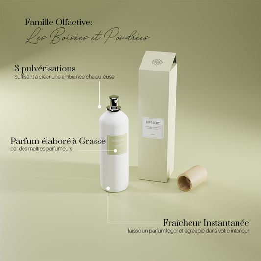 Parfum d’intérieur cèdre tonka